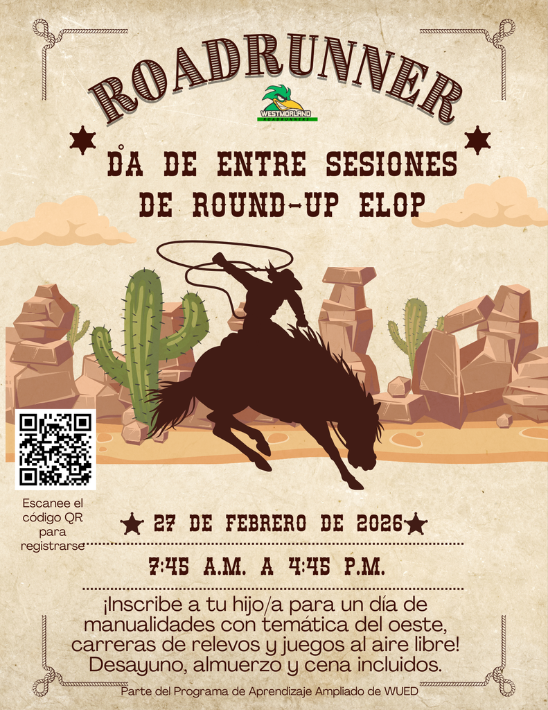 Roadrunner Round Up Spanish