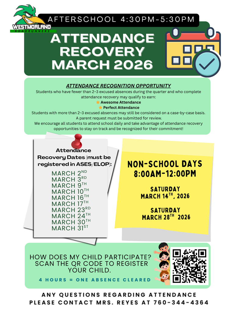 attendance recovery