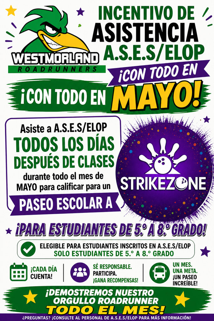 Attendance ASES incentive for May (spanish)