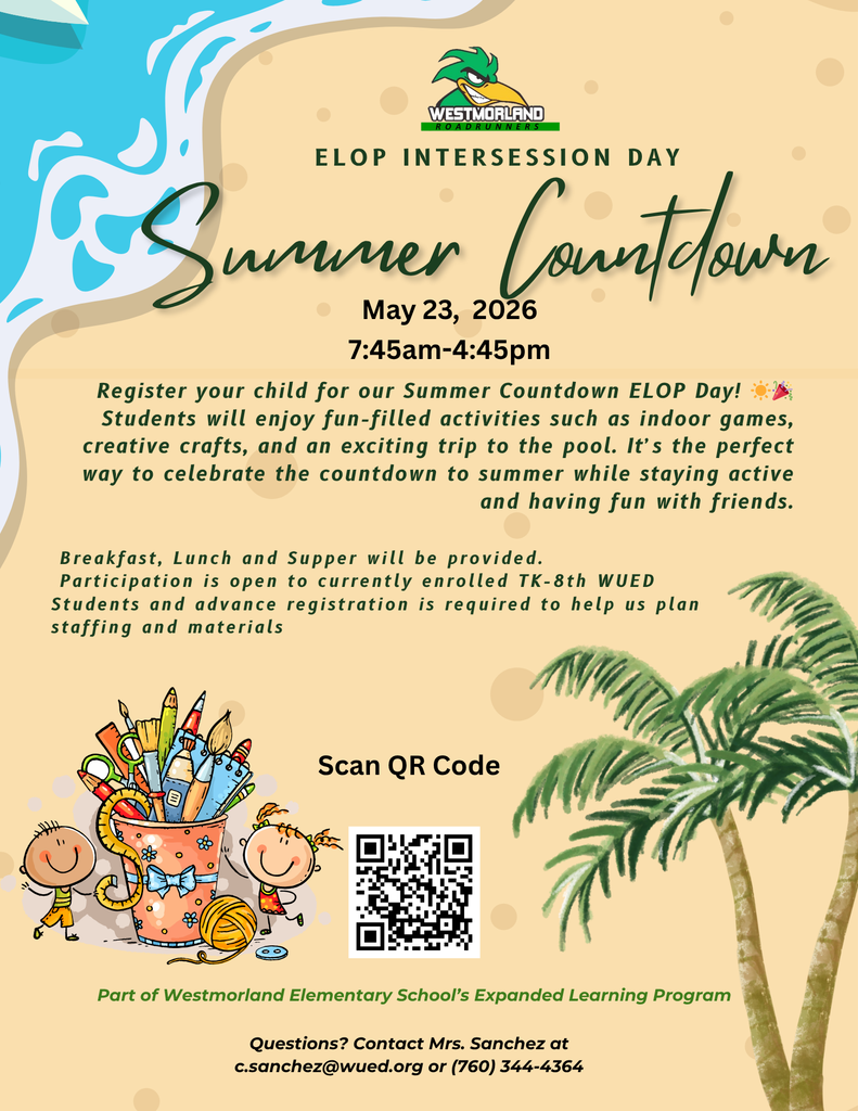 May 23 Intersession Day Flyer