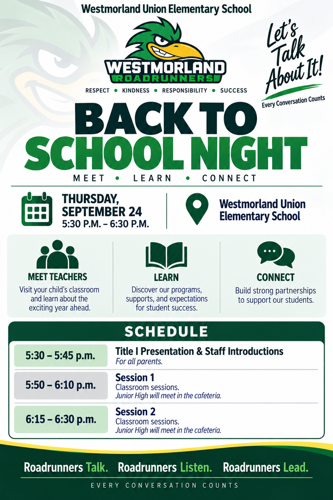 26-27 Back to School Night Flyer