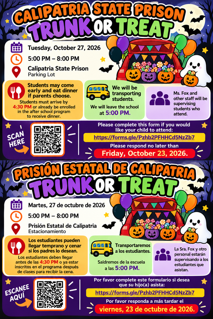 Trunk or Treat