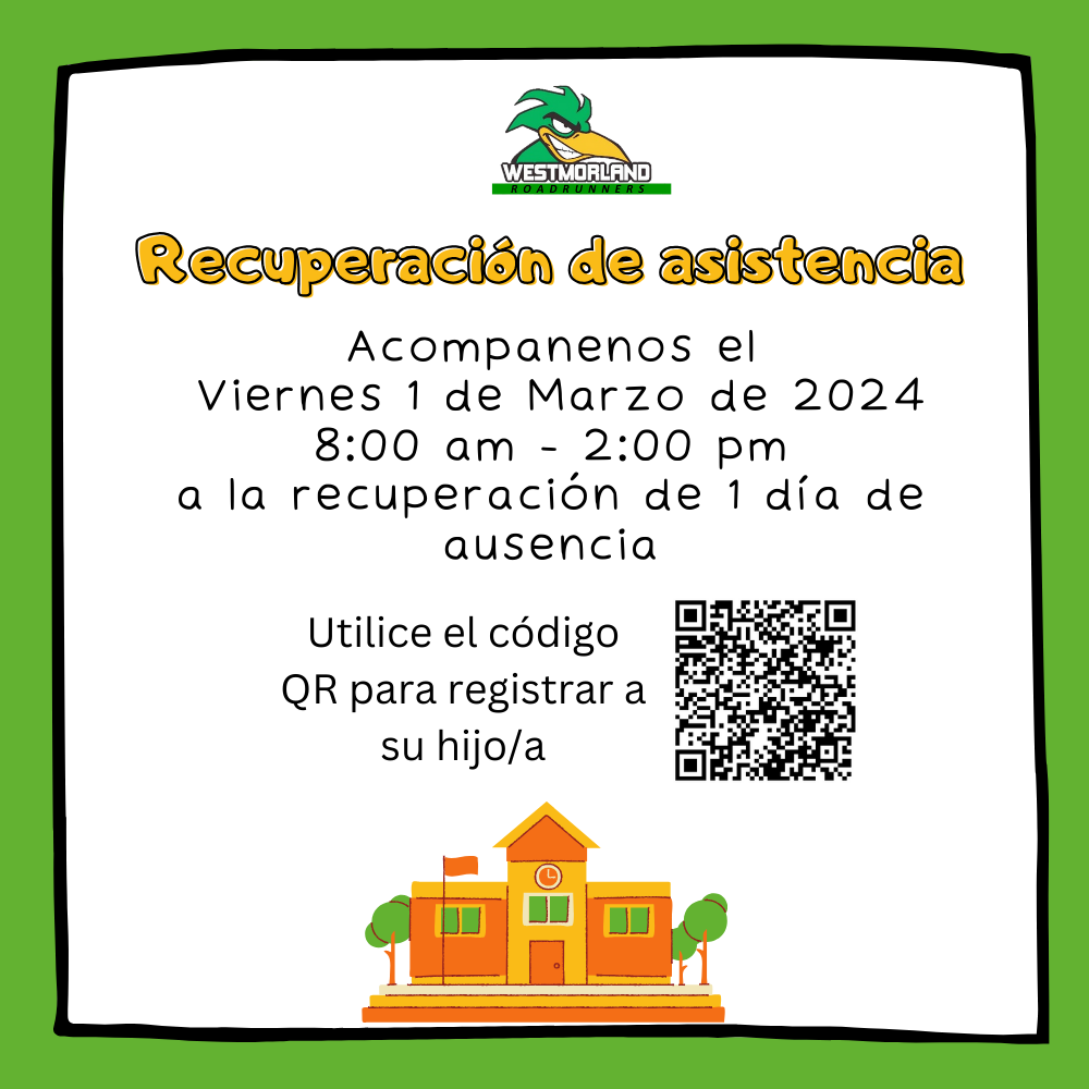 Attendance Recovery Spanish