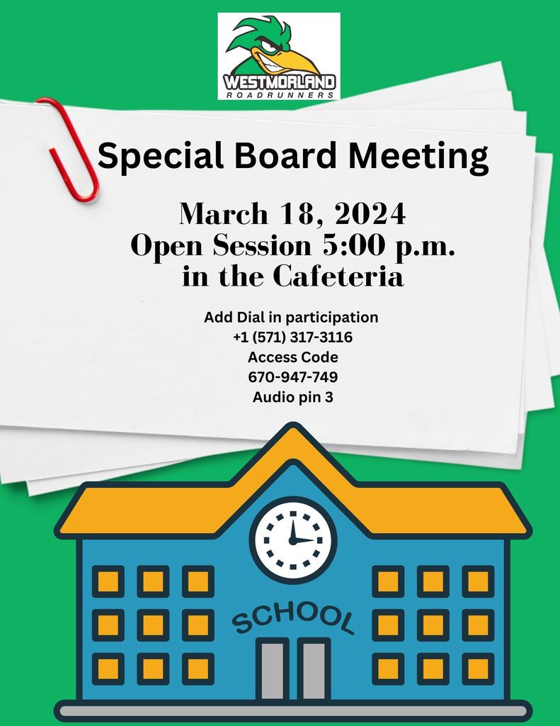 Special Board Meeting English
