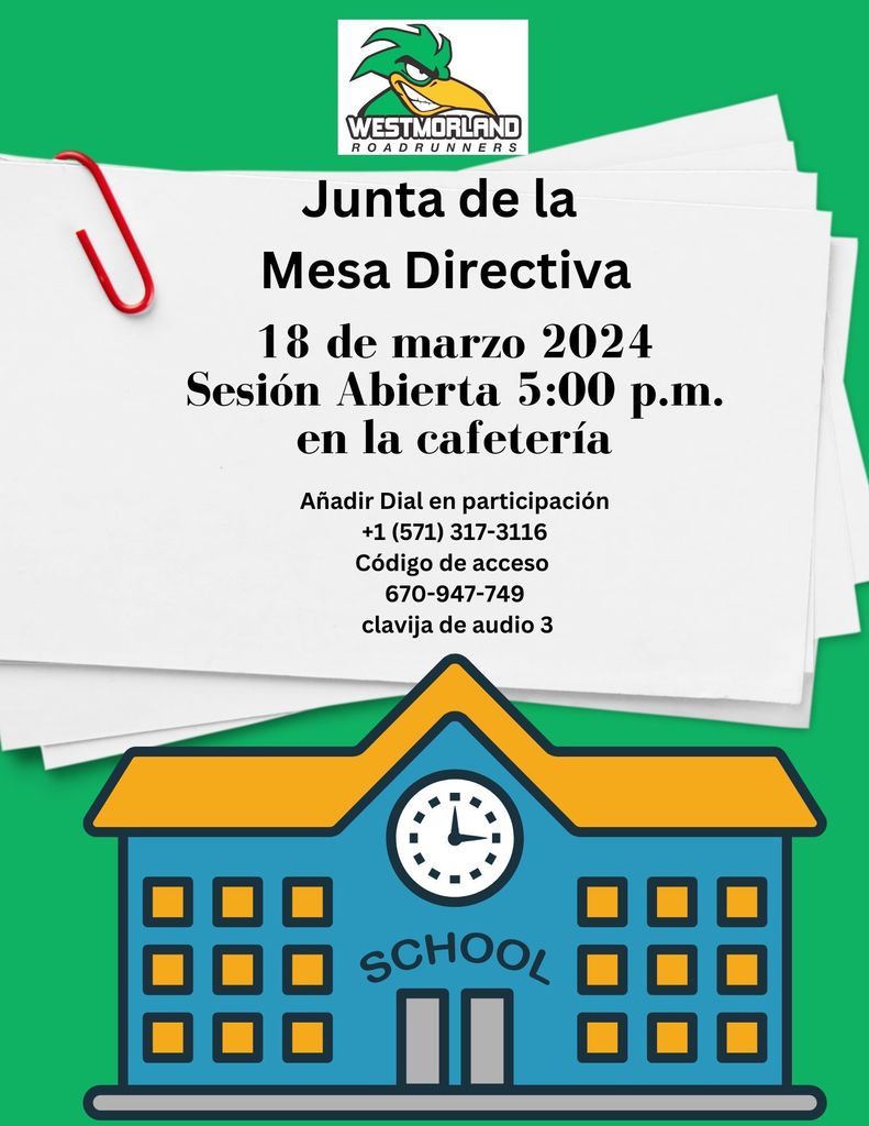 Special Board Meeting Spanish