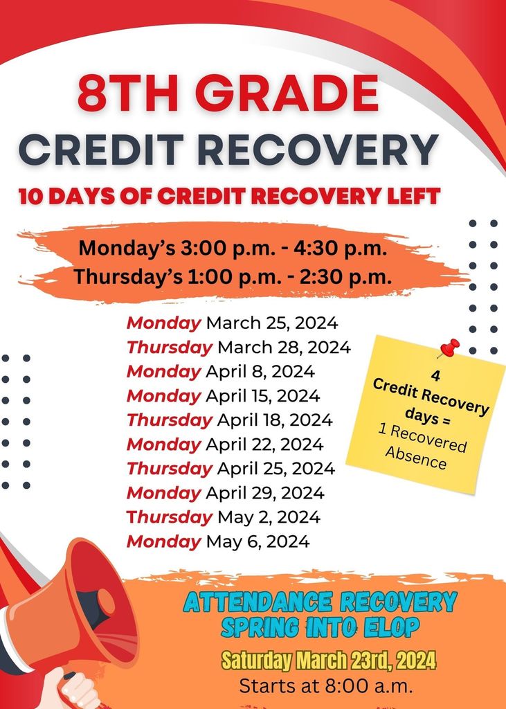 8th Grade Credit Recovery