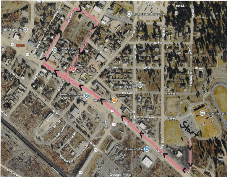 Parade Route Homecoming