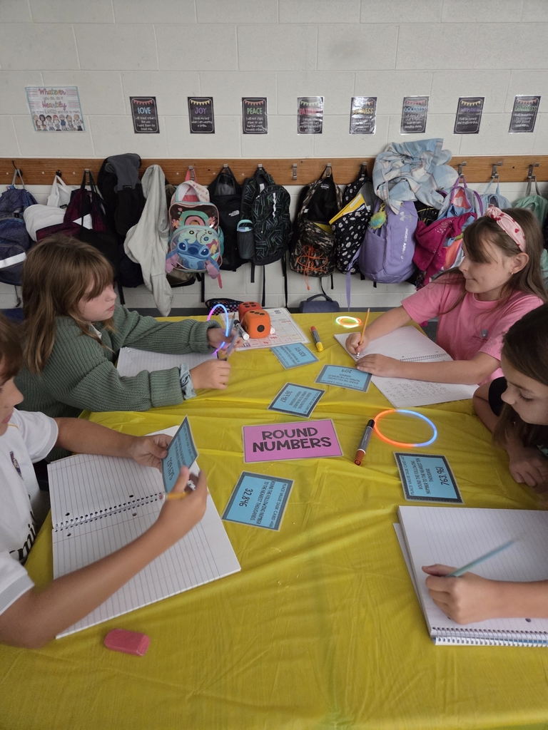 Reviewing rounding in math class