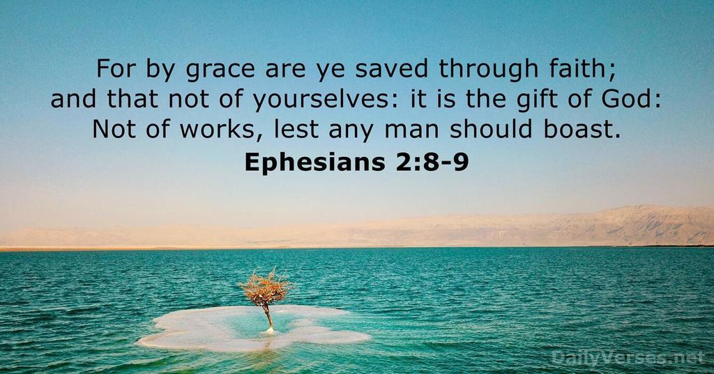 Ephesians 2:8-9