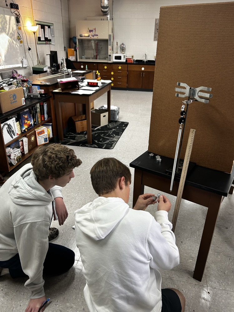 Join us next Friday for the science fair! 