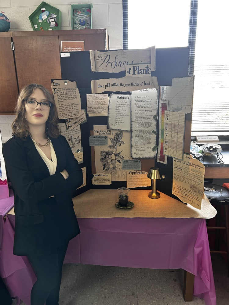 Riley hand drew her entire board!