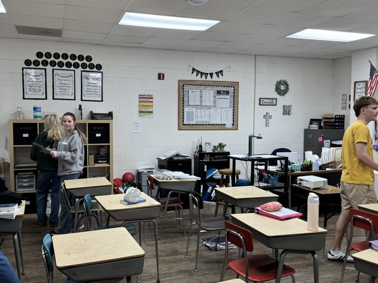 Algebra student are learning about quadratic equations. They had fun reviewing with a scavenger hunt.