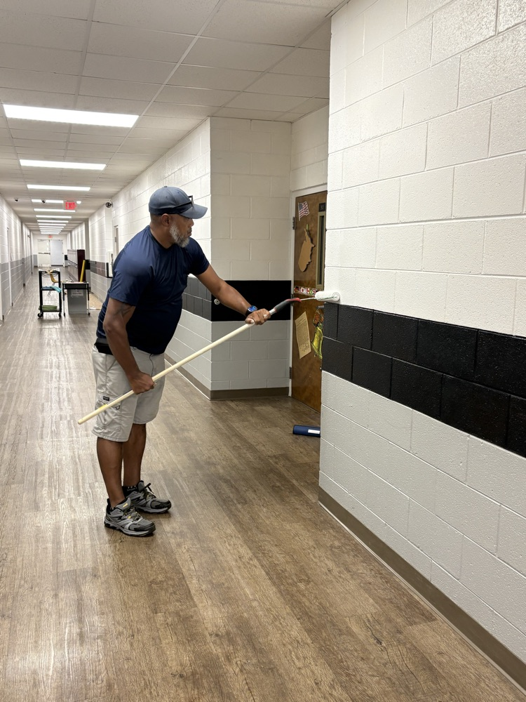 painting the wall