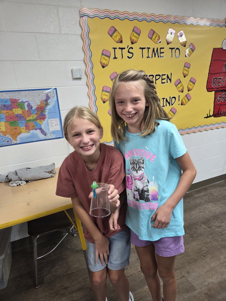 Fourth grade has enjoyed working together to "Save Fred" during science.
