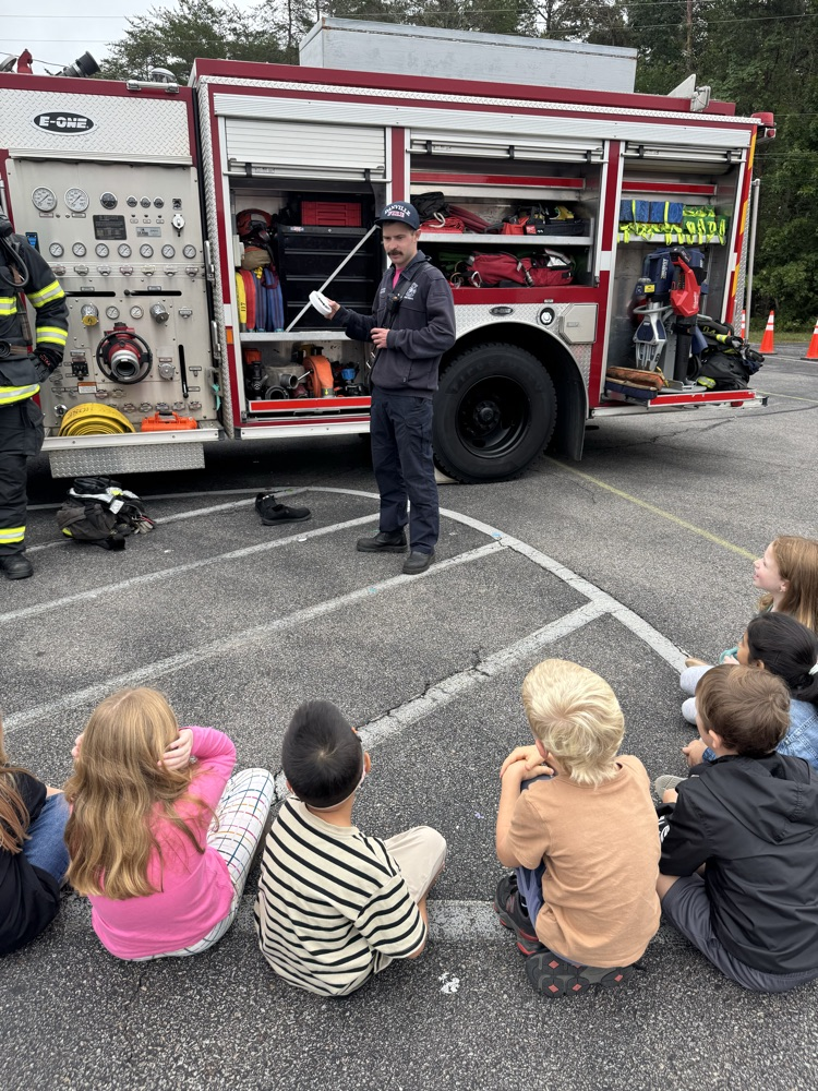 Firefighter visit