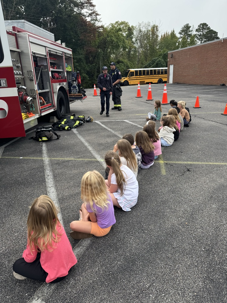 Firefighter visit
