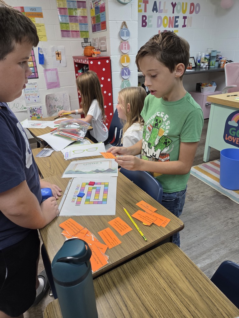 4th grade centers in science.