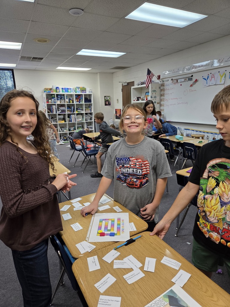 4th grade centers in science.