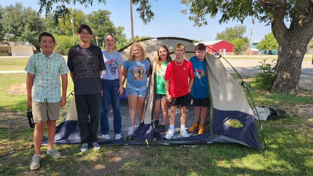 NJHS tent masters!