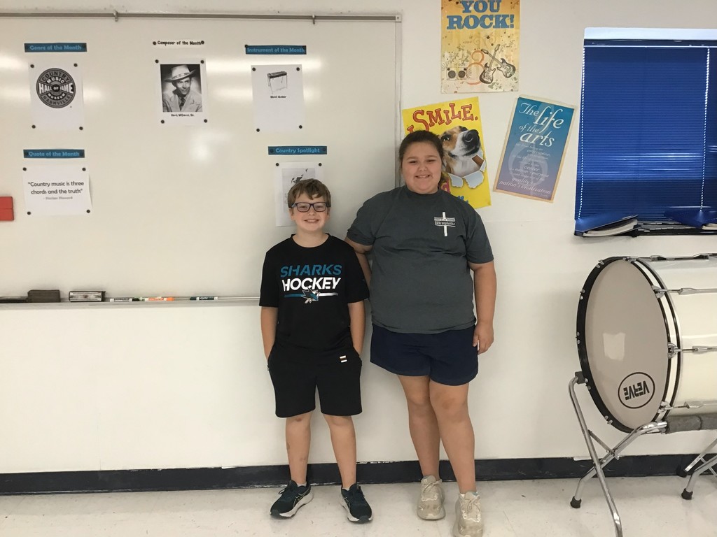 6th Grade - Levi Cox and Bryla Wilde