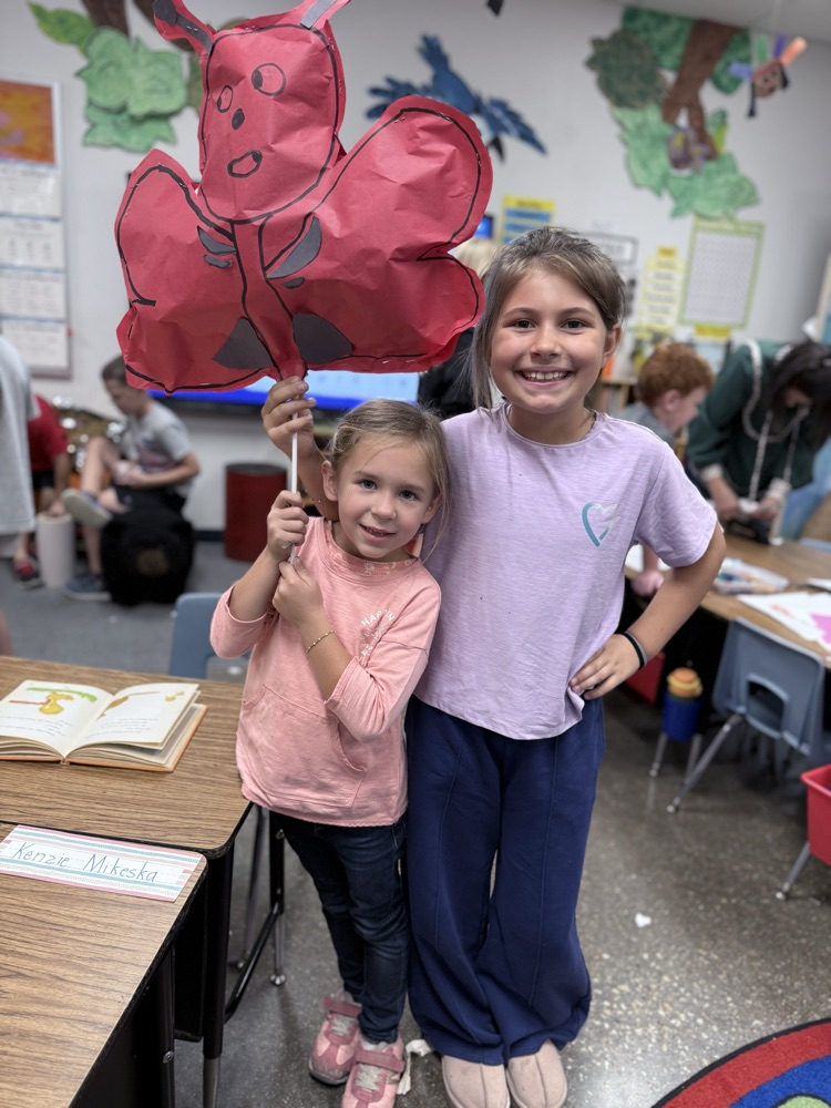 Mallory and Caroline