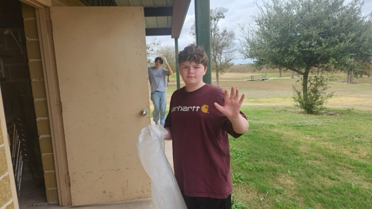 NJHS cleaned up Celebration Park as their monthly Community Service project!