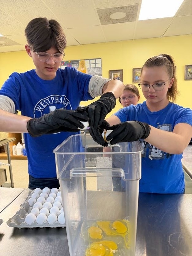 NJHS Students serve at Feed My Sheep