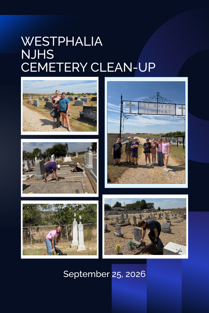 NJHS service project - cemetery clean up