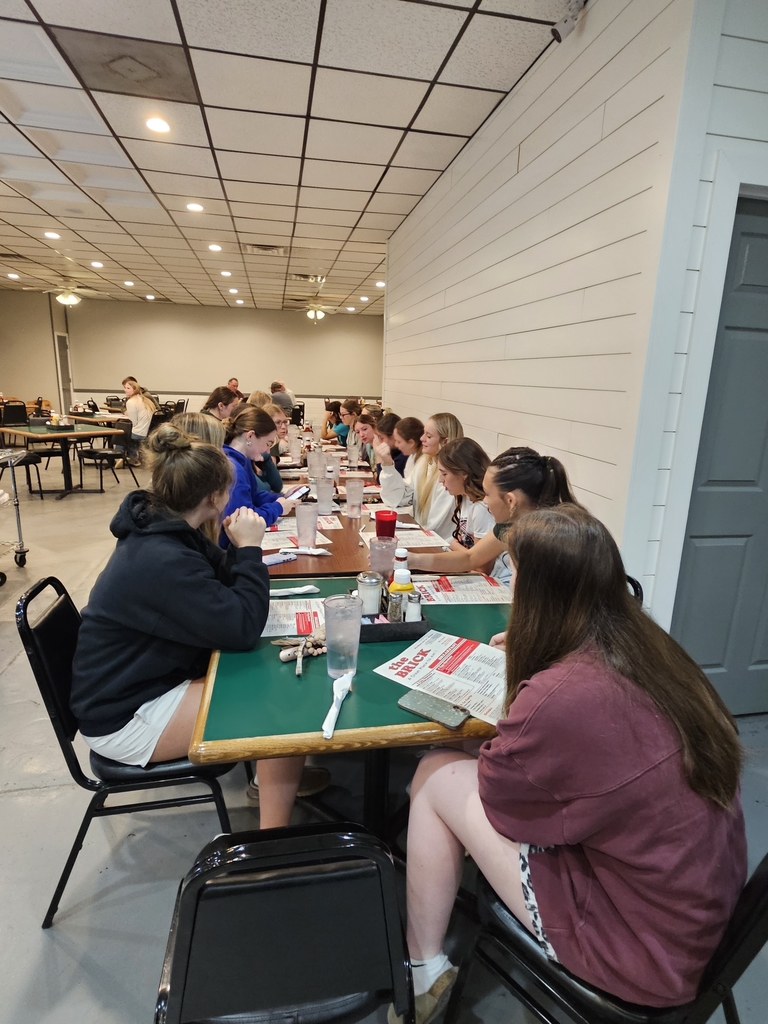 breakfast before school and 1st track meet