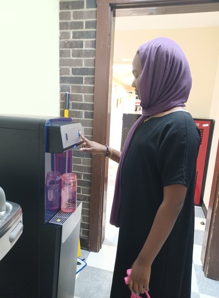 Water Bottle Station