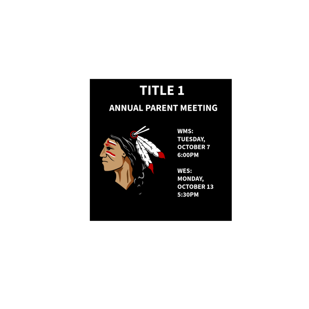 Westside Schools will host its Annual Title I Parent Meetings this October, and all families are encouraged to attend.  The WMS meeting will be held on Tuesday, October 7 at 6:00 PM, while the WES meeting will take place on Monday, October 13 at 5:30 PM. Both events will be held on their respective campuses.  The purpose of the Annual Title I Parent Meeting is to share important information about the school’s participation in the Title I program, explain the requirements of Title I, and inform parents of their rights to be involved. Parents will also hear about how Title I funding supports student learning, what programs and resources are available, and opportunities to be actively engaged in their child’s education.  All parents and guardians are welcome to attend. Westside Schools looks forward to working together to ensure every student has the tools and support they need to succeed.