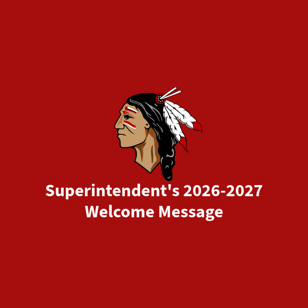 Superintendent's Welcome Message for 2025-2026