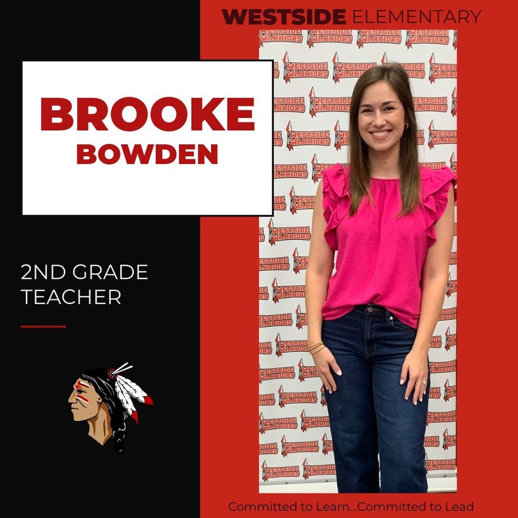 📚🍎 Big things are happening at Westside Elementary! 🍎📚  We are excited to welcome five new teachers to our Warrior Family this year! They’re bringing energy, new ideas, and a love for learning that will make a huge difference for our students.  Help us give them a warm Warrior welcome as we start an amazing school year together! ❤️🤍