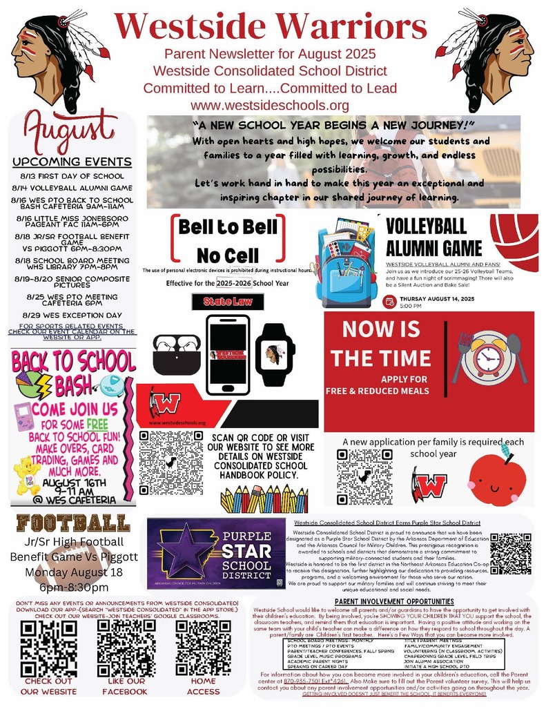 📢 August Parent Newsletter is Here! We’re kicking off the 2025–2026 school year, and our August Parent Newsletter is packed with important updates, reminders, and resources for families across the district.  Stay informed and connected! https://5il.co/3nrei
