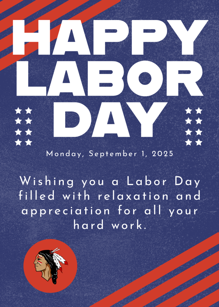 Today we honor the hard work and dedication of all those who contribute to our schools, community, and nation. ❤️🤍💙 Wishing our Warrior family a safe and enjoyable Labor Day!