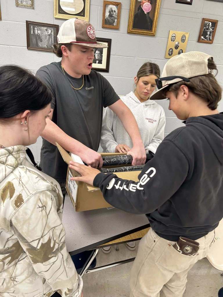 🌟 Learning by Doing 🌟 Mrs. Phillips’ 4th block Ag Mechanics students are showing the power of hands-on learning. This week, they assembled new desks for Coach Brown, combining practical skills with community service. The students worked hard, had fun, and made a real difference!