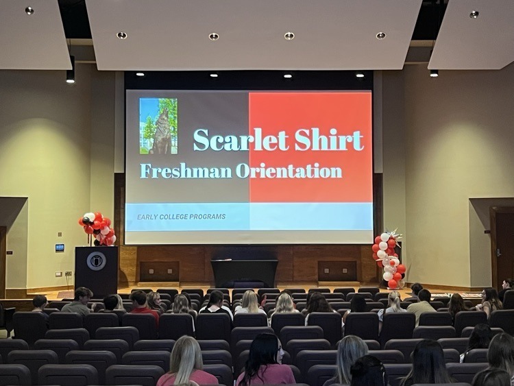 WHS concurrent credit students attended the Scarlet Shirt Freshmen Orientation today at Arkansas State University. Students heard from AState reps, took a campus tour, had lunch in the student union, and were able to get their AState student ID. As always, our Westside Warriors represented our school and community with integrity and respect and we could not be more proud of them. It's always a Great Day to be a Warrior!!!!