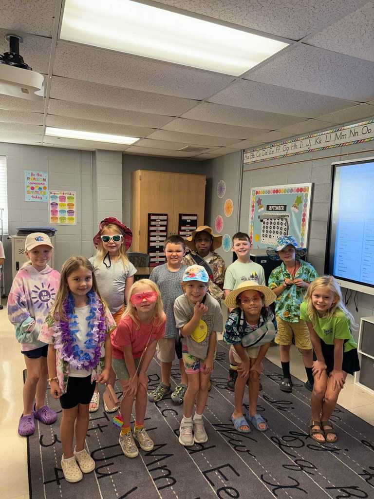 The Lil Warriors showed up and showed out for today’s Tacky Tourist Spirit Day! From wild shirts to vacation vibes, they’ve had a blast.    Now we’re ready for the grand finale… ❤️🤍 Wreck the Raiders – Red & White Day! ❤️🤍  Let’s pack the halls in our school colors and show off that Warrior Spirit from head to toe. Time to finish Spirit Week strong and get ready for the Homecoming Game!  💪❤️🤍🏈    GO.......