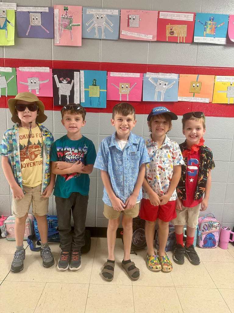 The Lil Warriors showed up and showed out for today’s Tacky Tourist Spirit Day! From wild shirts to vacation vibes, they’ve had a blast.    Now we’re ready for the grand finale… ❤️🤍 Wreck the Raiders – Red & White Day! ❤️🤍  Let’s pack the halls in our school colors and show off that Warrior Spirit from head to toe. Time to finish Spirit Week strong and get ready for the Homecoming Game!  💪❤️🤍🏈    GO.......