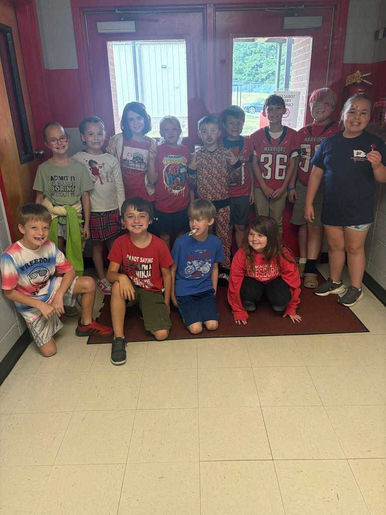 Our Lil Warriors saved the best for last — showing up today in full school colors and filling the halls with  Warrior Spirit! ❤️🤍💪  It’s been an amazing Spirit Week, and we are so proud of the fun, creativity, and pride our students have shown each day.   Great job, Lil Warriors — now let’s carry that energy into tonight’s Homecoming Game and cheer loud for  our Warriors! ❤️🤍❤️🤍❤️🤍❤️🤍❤️🤍