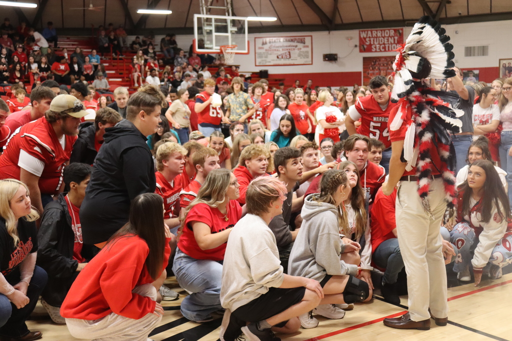 Our Warriors packed the gym for an unforgettable Homecoming Pep Rally filled with energy, laughter, and school spirit.