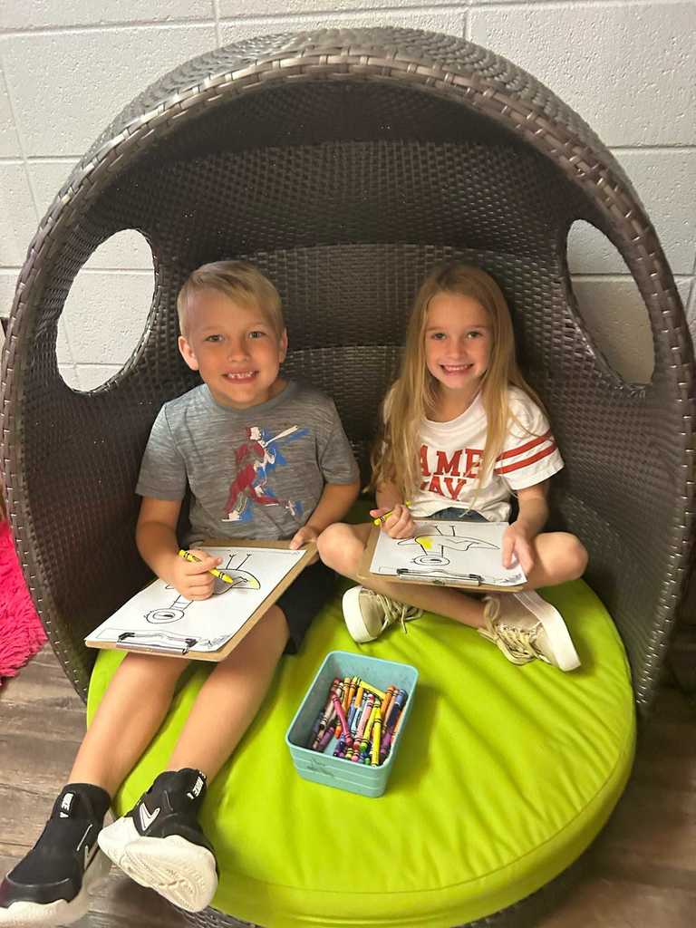 At WES, students earn stars in the library for showing amazing behavior. Once they collect three stars, their class earns a Fun Center Day! 🎉  Congratulations to Mrs. Wolverton’s  Kindergarten class, the very first class in the entire school to reach this goal! What a fantastic example of teamwork, respect, and Warrior spirit. ❤️🤍  A big thank-you to our librarian, Mrs. Fort, for creating this fun program that motivates students and celebrates positive behavior! 