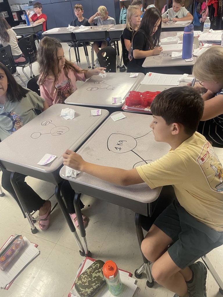 Mrs. Russell’s 3rd grade class had a blast turning math review into something unforgettable! Instead of the usual review, students grabbed their dry erase markers and practiced math right on their desks. 🙌  The room was filled with excitement and creativity — so much so that students said it was “the best day ever!”❤️🤍
