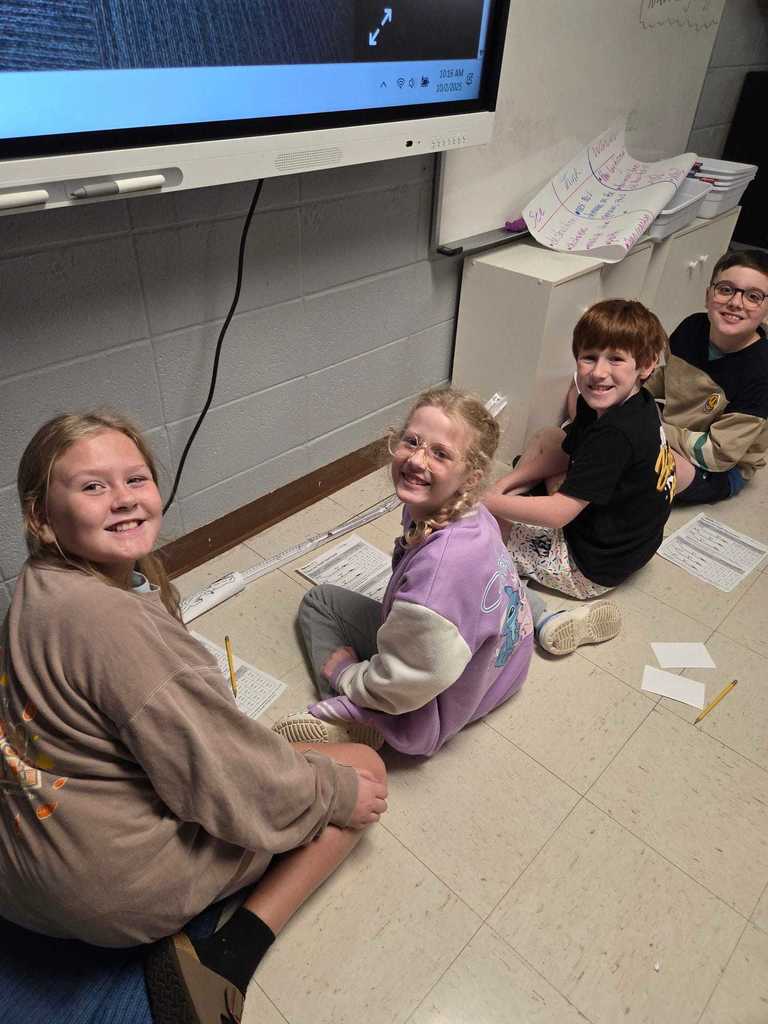 Mrs. Wilson’s 4th grade class turned the classroom into a mini theme park today as students designed and tested their own roller coaster tracks!     The challenge: demonstrate the transfer of energy by releasing a marble at different heights to see how it impacts where the “bumper car” lands.  Warriors discover how energy works in the real world.  ❤️🤍