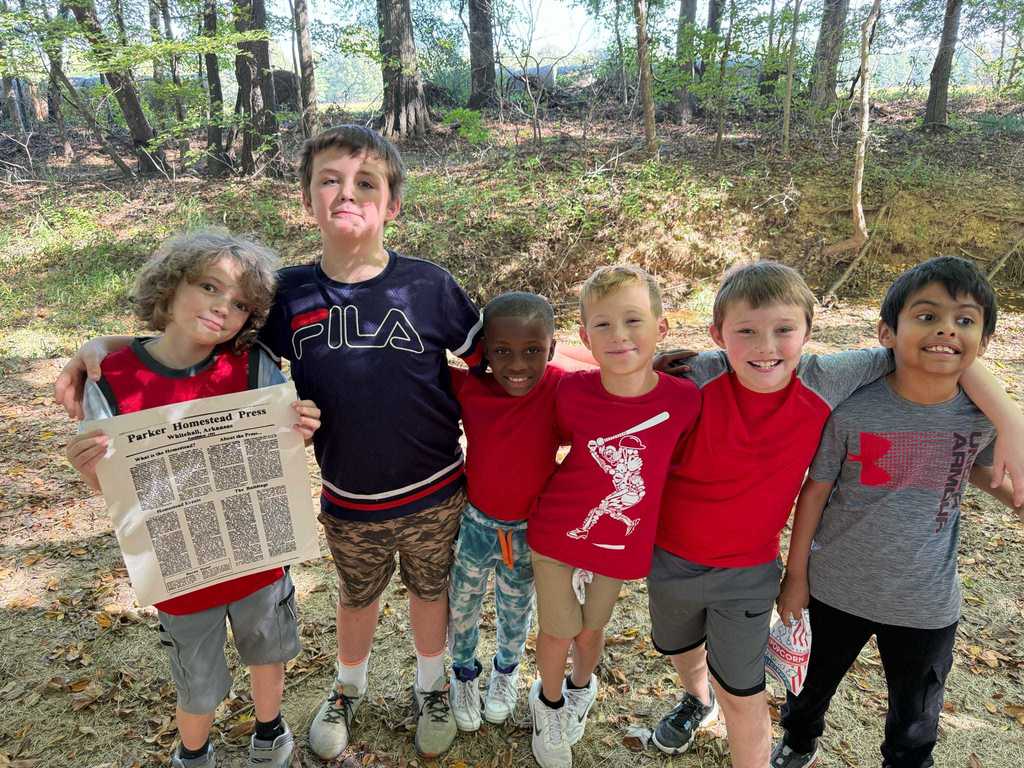 Today, WES 4th graders stepped back in time with a visit to Parker Pioneer Homestead near Harrisburg. The Homestead is a recreated 19th-century town where history comes alive through historic buildings, artifacts, and hands-on experiences.  Students had a wonderful time exploring life as it was in the past — and one special highlight was seeing our very own Mrs. Deana Bonham join in by playing the fiddle alongside the local band.