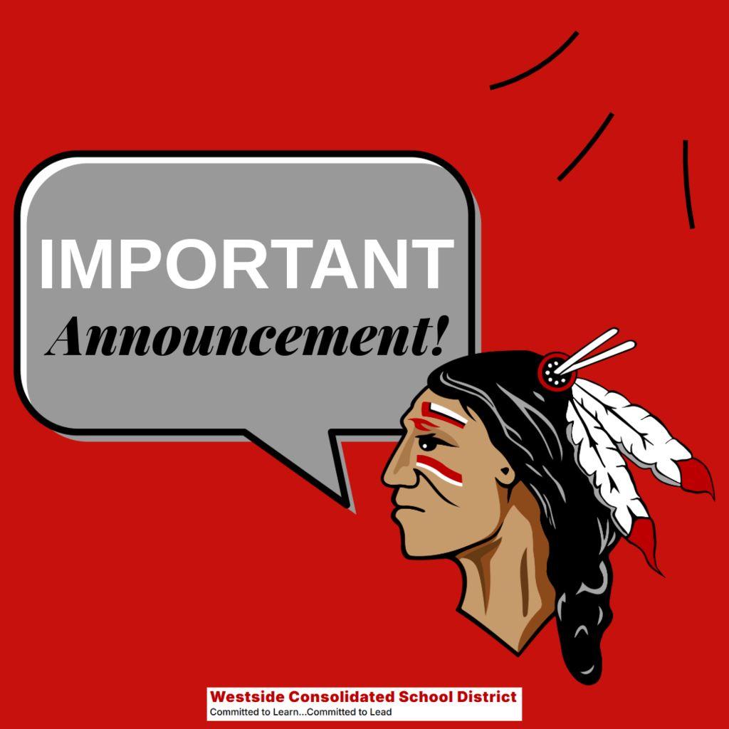 If you are the parent of a homeschooled child who meets the following criteria, this is for you. The Westside Consolidated School District, Office of Special Education, will hold a meeting with parents of students:  who live in the school district, have a child who has/had an IEP in a public school setting, and are currently homeschooling.  Your child may be eligible to receive equitable services through a service plan. Please join Dr. Kammerer on Tuesday, October 21, 2025, at 3:00 p.m. via Zoom. If you are interested in attending or have any questions, please contact the Special Education Department at 870-935-7501. For a Zoom link to the meeting, please e-mail Dr. Kammerer at ckammerer@westsideschools.org.