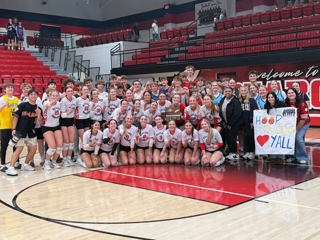 4A East REGIONAL CHAMPS!!! ❤️🤍💪 Warrior Volleyball will play at 4pm next Tuesday against the winner of Huntsville vs Mena!  The State Tournament is being hosted at Wynne High School. 