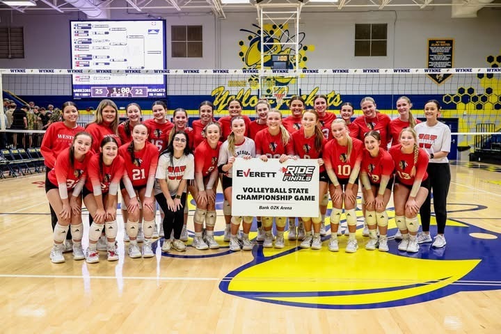 The Warrior Volleyball Team is headed to the STATE FINALS!  Saturday, November 1 Westside Warriors vs. Pulaski Academy Bruins Hot Springs Convention Center 134 Convention Blvd Hot Springs, AR, 71901  Clear Bag Policy Online Ticket Purchase Only:  https://gofan.co/event/4978558?schoolId=AAA  Let’s pack the stands and cheer on our Lady Warriors as they battle for the State Championship!  ❤️🤍💪