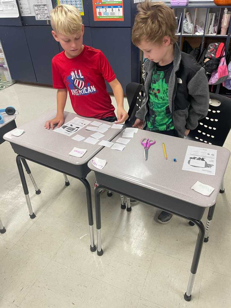 Ms. Russell’s 3rd graders had a “beary” good time today as they worked as brown and black bears.  They played a food-matching game to practice addition and energy concepts — proving that learning can be both fun and meaningful!   Ms. Russell shared that she was amazed by how much fun her students had while learning valuable math and science skills!