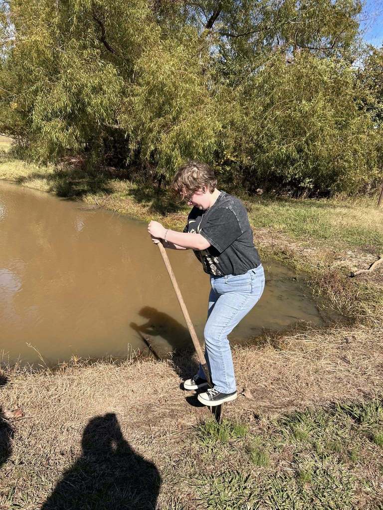 WHS Advanced Plant Science students have been studying soil texture and spent the day collecting soil samples from around campus to bring back to the classroom for testing. They made predictions based on each sample’s appearance, then used the “muddy puddle” test and the “squeeze” test to test their hypotheses.  Next week, they’ll complete the “ribbon” test once the samples have fully dried. It’s awesome to see our students getting their hands dirty while learning about the science of soil!